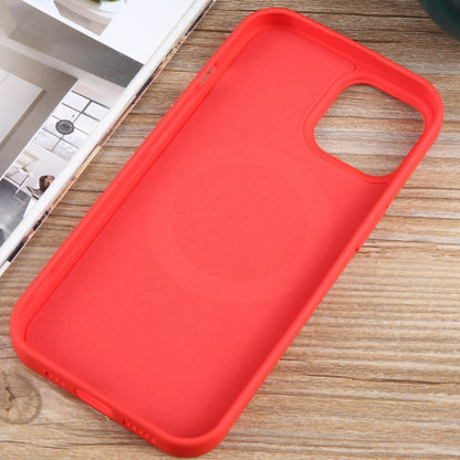 For iPhone 15 Plus MagSafe Liquid Silicone Phone Case(Red) - iPhone 15 Plus Cases by PMC Jewellery | Online Shopping South Africa | PMC Jewellery