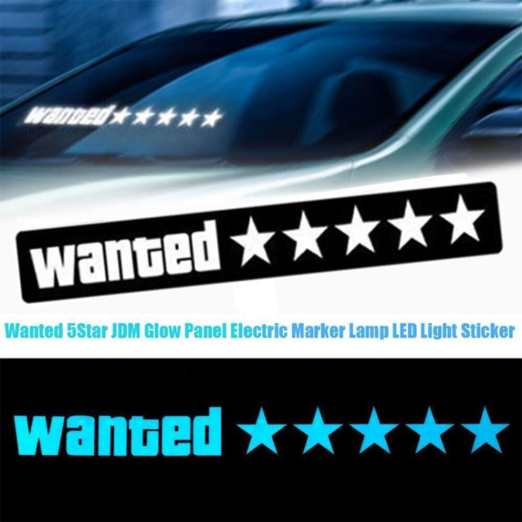 EL Luminous Car Stickers Cold Light Car Stickers Car Luminous Pattern Decoration(Night Runner) - Decorative Sticker by PMC TechLife | Online Shopping South Africa | PMC TechLife | Buy Now Pay Later Mobicred