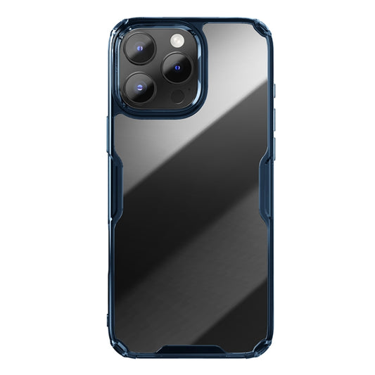 For iPhone 16 Pro Max NILLKIN Ultra Clear PC + TPU Phone Case(Blue) - iPhone 16 Pro Max Cases by NILLKIN | Online Shopping South Africa | PMC Jewellery | Buy Now Pay Later Mobicred