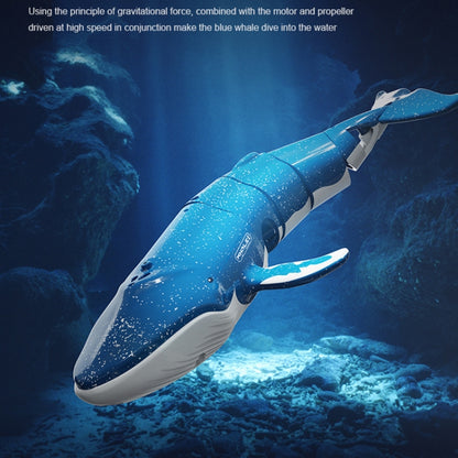 LS-XDU/RC B4 Remote Control Whale Toy Can Dive And Spray Water(Royal Blue) - RC Boats by PMC Jewellery | Online Shopping South Africa | PMC Jewellery | Buy Now Pay Later Mobicred