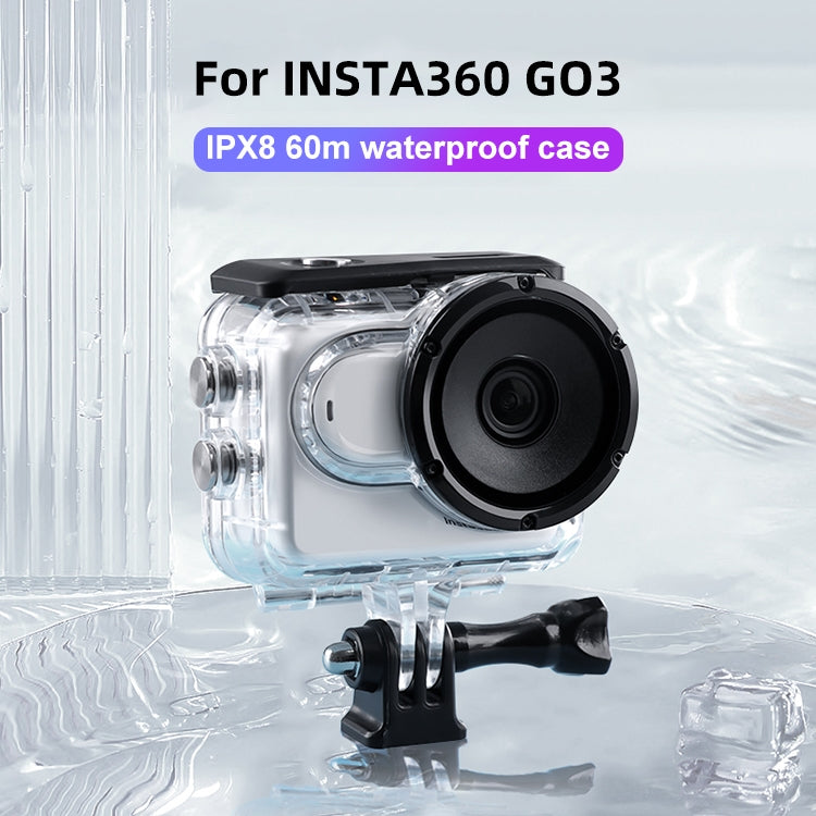 For Insta360 GO 3 Underwater Waterproof Housing Case - Case & Bags by PMC TechLife | Online Shopping South Africa | PMC TechLife | Buy Now Pay Later Mobicred