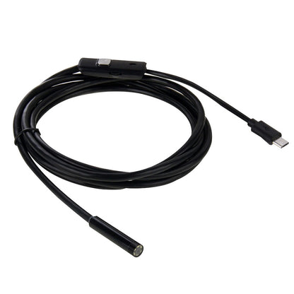 AN97 Waterproof Micro USB Endoscope Snake Tube Inspection Camera for Parts of OTG Function Android Mobile Phone, with 6 LEDs, Lens Diameter:5.5mm(Length: 1m) -  by PMC Jewellery | Online Shopping South Africa | PMC Jewellery | Buy Now Pay Later Mobicred