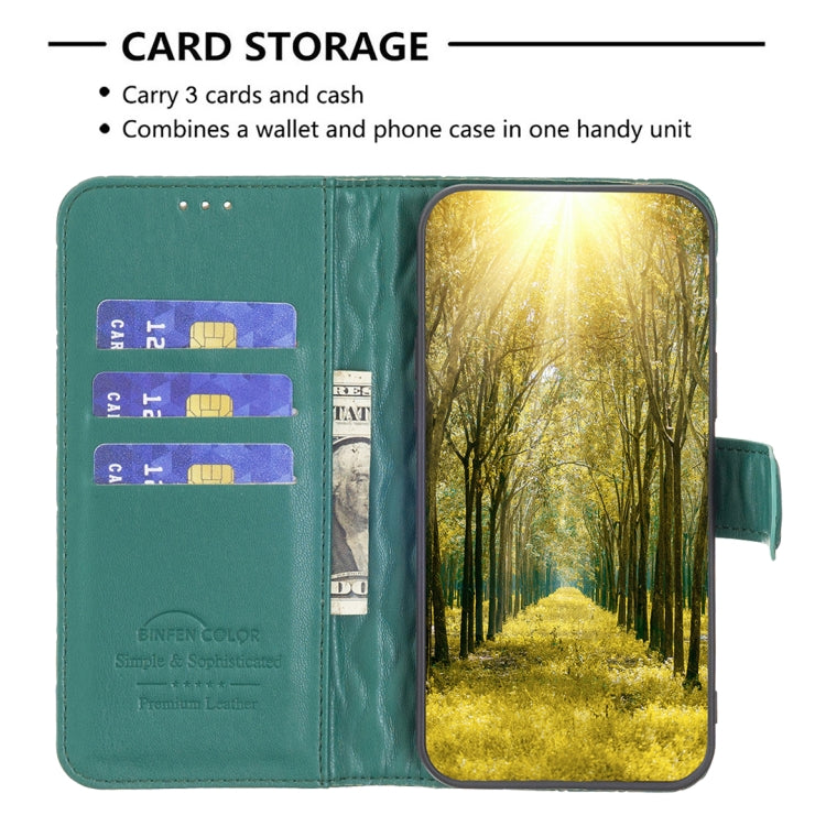 For Honor X7b Diamond Lattice Wallet Flip Leather Phone Case(Green) - Honor Cases by PMC TechLife | Online Shopping South Africa | PMC TechLife | Buy Now Pay Later Mobicred