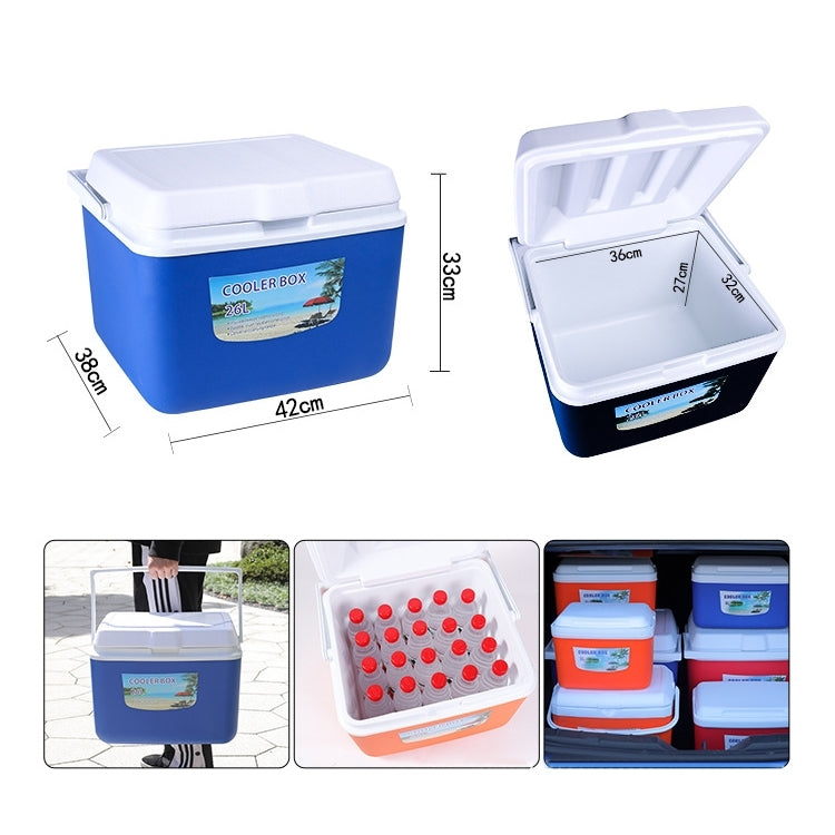 Portable Car Outdoor Ice Bucket Cooler mini Refrigerator 26L - Refrigerators by PMC Jewellery | Online Shopping South Africa | PMC Jewellery | Buy Now Pay Later Mobicred