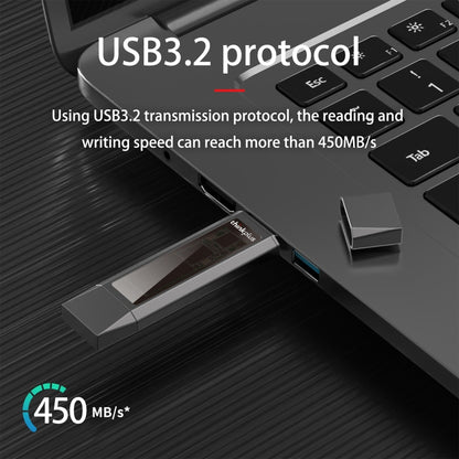 Lenovo TU203 Dual Interface Solid State USB Flash Drive, Capacity:256GB - USB Flash Drives by Lenovo | Online Shopping South Africa | PMC Jewellery | Buy Now Pay Later Mobicred