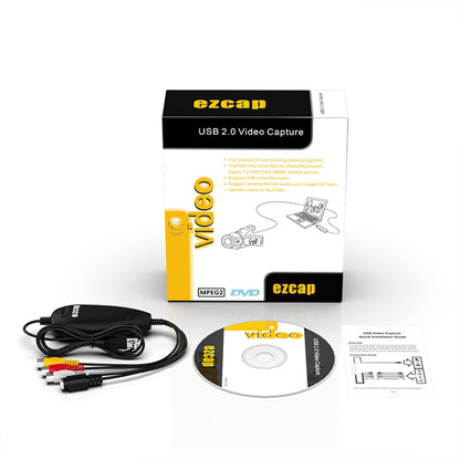 Ezcap 172 USB 2.0 Audio Video Grabber Capture Card Support Windows System - Video Capture Solutions by Ezcap | Online Shopping South Africa | PMC Jewellery | Buy Now Pay Later Mobicred