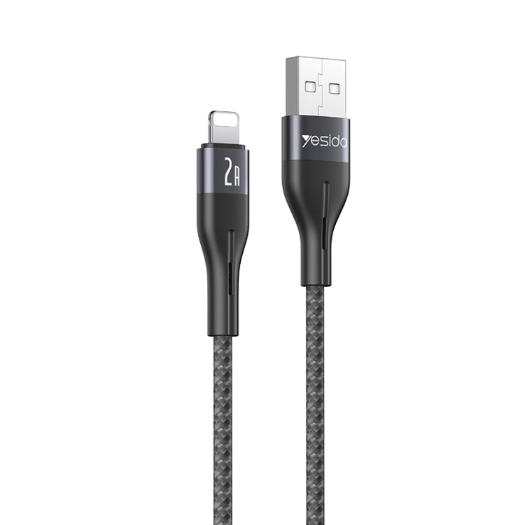 Yesido CA121L 2A USB to 8 Pin Fast Charging Data Cable, Length:1m - Normal Style Cable by Yesido | Online Shopping South Africa | PMC Jewellery | Buy Now Pay Later Mobicred