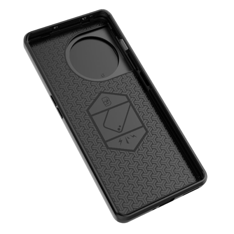 For OnePlus 11R 5G Sliding Camshield TPU + PC Shockproof Phone Case with Holder(Blue) - OnePlus Cases by PMC TechLife | Online Shopping South Africa | PMC TechLife