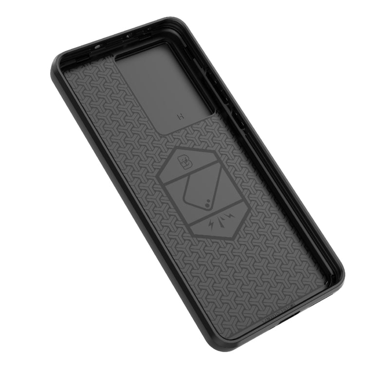 For OnePlus Nord CE3 5G Sliding Camshield TPU + PC Shockproof Phone Case with Holder(Purple) - OnePlus Cases by PMC TechLife | Online Shopping South Africa | PMC TechLife | Buy Now Pay Later Mobicred