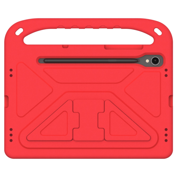 For Samsung Galaxy Tab S9 Handle EVA Shockproof Tablet Case with Holder(Red) - Galaxy Tab S9 Cases by PMC Jewellery | Online Shopping South Africa | PMC Jewellery | Buy Now Pay Later Mobicred