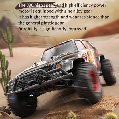 JJR/C Q39B 2.4G Four-wheel Drive High-speed Climbing Carbon Brush Motor RC Jeep(Red) - RC Cars by JJR/C | Online Shopping South Africa | PMC Jewellery | Buy Now Pay Later Mobicred