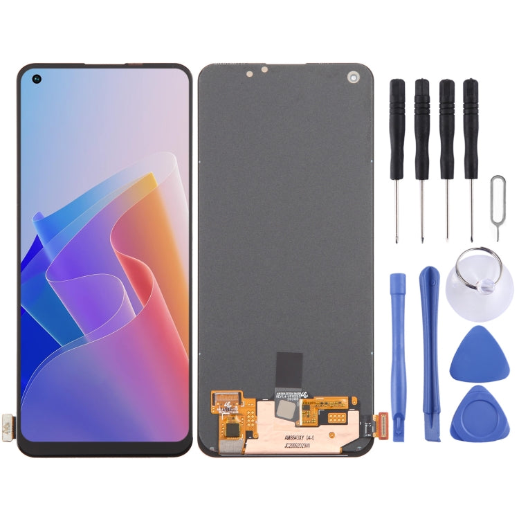 For OPPO Reno7 Z 5G Original AMOLED LCD Screen with Digitizer Full Assembly - LCD Screen by PMC TechLife | Online Shopping South Africa | PMC TechLife | Buy Now Pay Later Mobicred