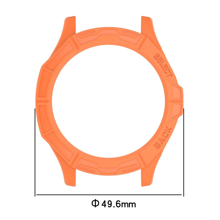 For Amazfit Cheetah / Cheetah Pro Armor Hollow Watch Protective Case(Orange) - Watch Cases by PMC TechLife | Online Shopping South Africa | PMC TechLife