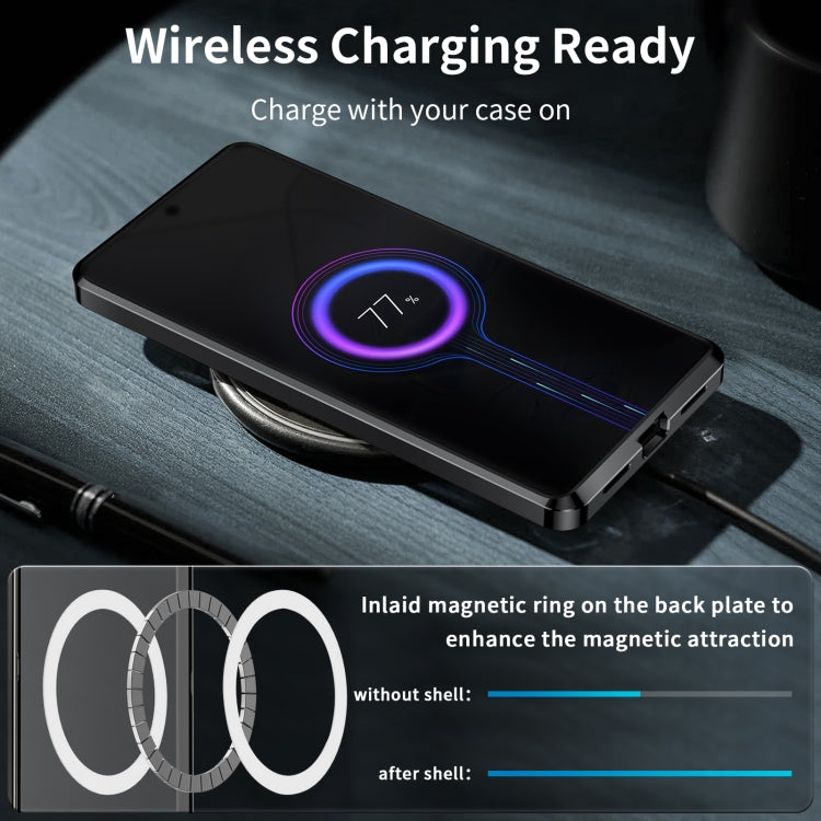 For Xiaomi 14 Pro Aromatherapy Magnetic Metal Phone Case(Black) - free shipping - PMC TechLife - Order now!