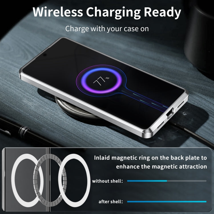 For Xiaomi 14 Pro Aromatherapy Magnetic Metal Phone Case(Silver) - free shipping - PMc TechLife - Order now!