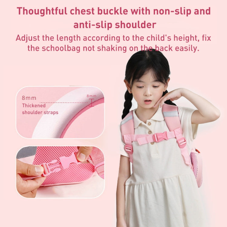 Children Cartoon Anti-Lost Large School Bag Backpack(Pig Pig Duck) - Double-shoulder Bags by PMc TechLife | Online Shopping South Africa | PMc TechLife | Buy Now Pay Later Mobicred