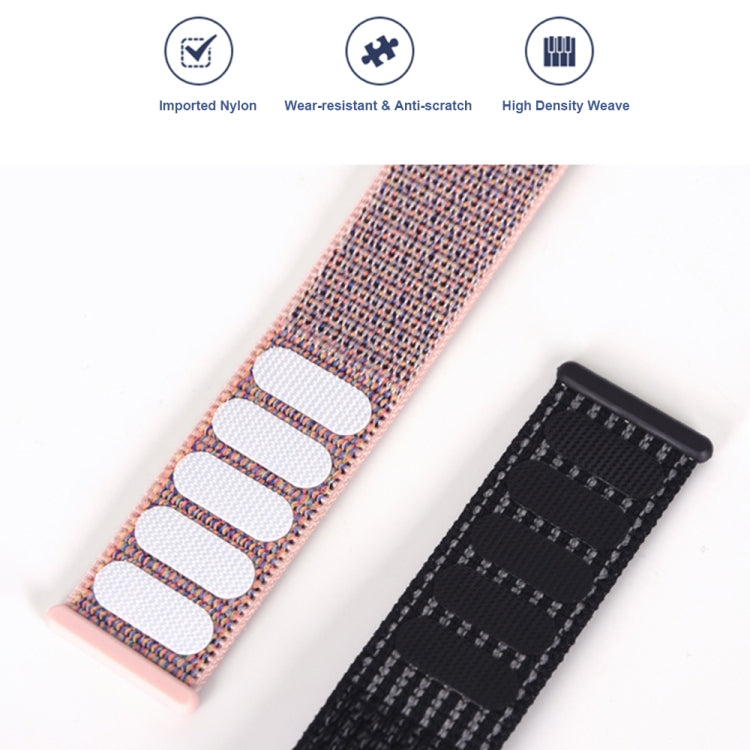 For Xiaomi Smart Band 9 Pro / 8 Pro Nylon Loop Watch Band(Dark Navy Blue) - Watch Bands by PMc TechLife | Online Shopping South Africa | PMc TechLife | Buy Now Pay Later Mobicred