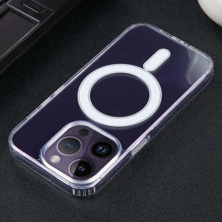 For iPhone 15 Pro Max GEBEI MagSafe Magnetic Transparent Phone Case(Transparent) - iPhone 15 Pro Max Cases by GEBEI | Online Shopping South Africa | PMC Jewellery