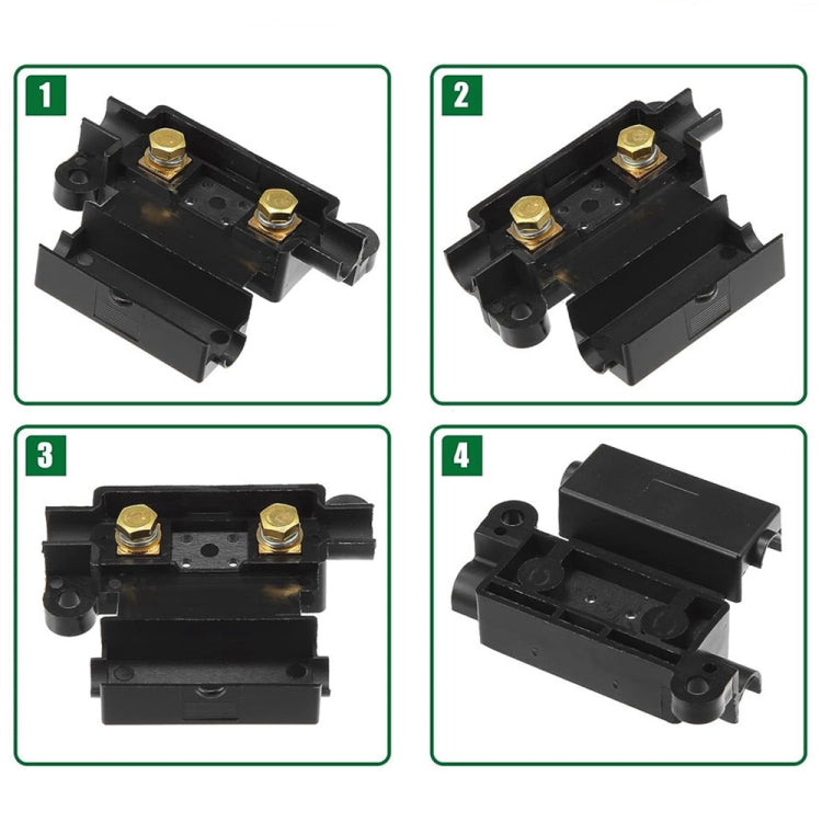 6 in 1 For Dual Battery Systems ANS Car Fuse Holder Fuse Box Kit, Current:50A - Fuse by PMC TechLife | Online Shopping South Africa | PMC TechLife | Buy Now Pay Later Mobicred