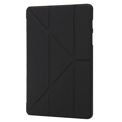 For Samsung Galaxy Tab S10+ / S9+ Deformation Silicone Leather Tablet Case(Black) - Galaxy Tab S9+ Cases by PMC Jewellery | Online Shopping South Africa | PMC Jewellery | Buy Now Pay Later Mobicred