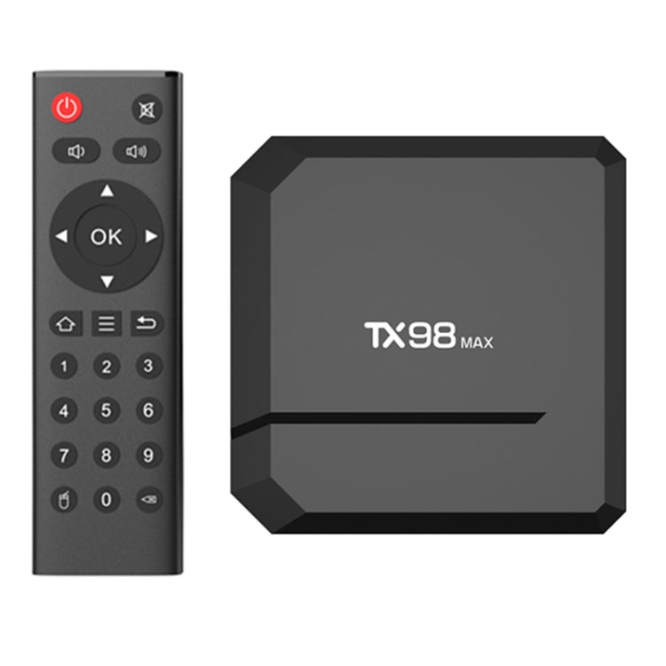 TX98 Max 4K Android 12.1 Smart TV Box with Remote Control, 2GB+16GB, Allwinner H618 Quad-Core(UK Plug) - Others by PMC Jewellery | Online Shopping South Africa | PMC Jewellery | Buy Now Pay Later Mobicred