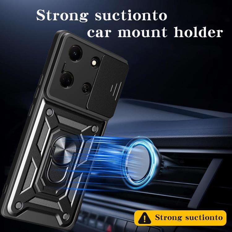 For Infinix Note 30 5G Sliding Camera Cover Design TPU+PC Phone Case(Blue) - free shipping - PMC TechLife - Order now!