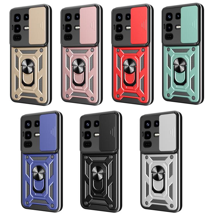 For Infinix Note 50 Pro 4G Sliding Camera Cover Design TPU+PC Phone Case(Red) - free shipping - PMC TechLife - Order now!