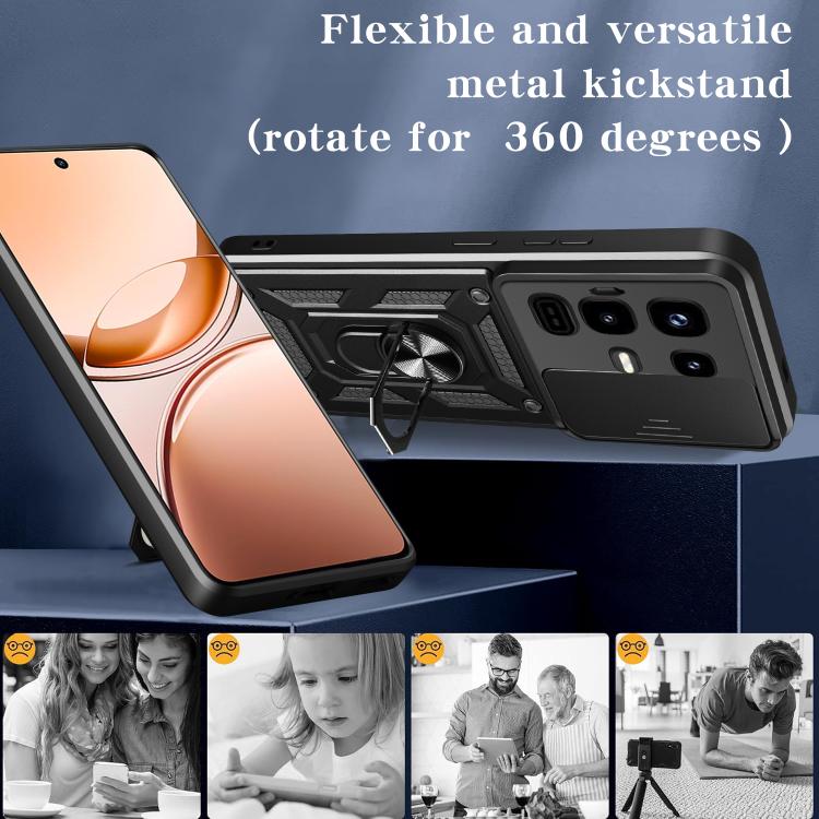 For Infinix Note 50 Pro 4G Sliding Camera Cover Design TPU+PC Phone Case(Red) - free shipping - PMC TechLife - Order now!