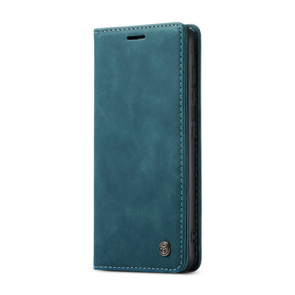 For Samsung Galaxy A21S CaseMe-013 Multifunctional Retro Frosted Horizontal Flip Leather Case with Card Slot & Holder & Wallet(Blue) - Galaxy Phone Cases by CaseMe | Online Shopping South Africa | PMC Jewellery | Buy Now Pay Later Mobicred