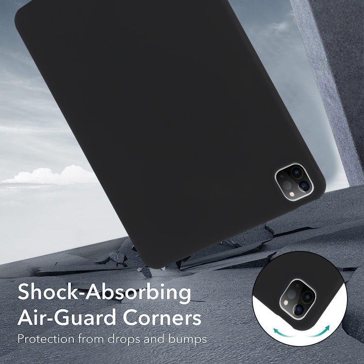 For iPad Pro 13 2024 Oil Spray Skin-friendly TPU Tablet Case(Black) - iPad Pro 13 2024 Cases by PMC TechLife | Online Shopping South Africa | PMC TechLife | Buy Now Pay Later Mobicred