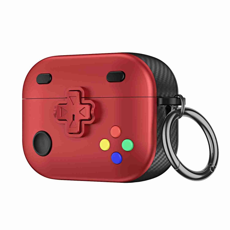 For AirPods Pro Game Console Shape Wireless Earphones Protective Case(Red) - For AirPods Pro by PMC Jewellery | Online Shopping South Africa | PMC Jewellery | Buy Now Pay Later Mobicred