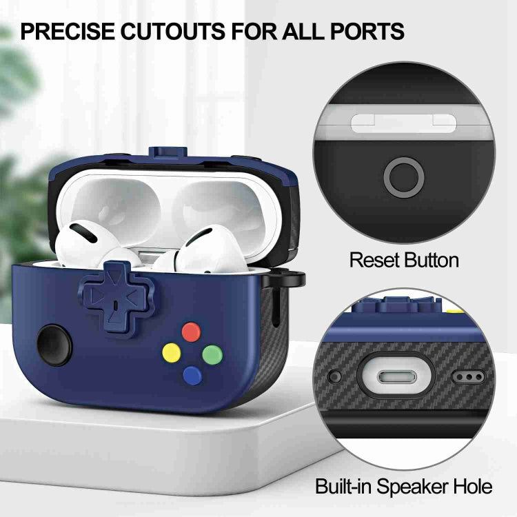 For AirPods 3 Game Console Shape Wireless Earphones Protective Case(White) - For AirPods 3 by PMC Jewellery | Online Shopping South Africa | PMC Jewellery | Buy Now Pay Later Mobicred