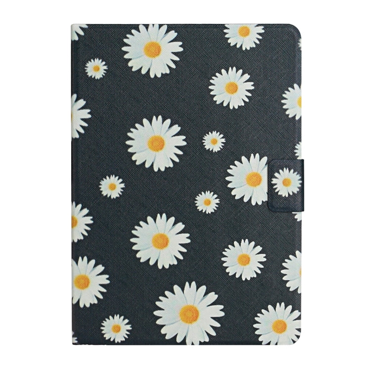 For Samsung Galaxy Tab A9+ Flower Pattern Horizontal Flip PU Tablet Case with Sleep / Wake-up Function(Small Daisies) - Galaxy Tab A9+ by PMC TechLife | Online Shopping South Africa | PMC TechLife