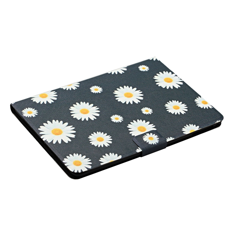 For Samsung Galaxy Tab A9+ Flower Pattern Horizontal Flip PU Tablet Case with Sleep / Wake-up Function(Small Daisies) - Galaxy Tab A9+ by PMC TechLife | Online Shopping South Africa | PMC TechLife