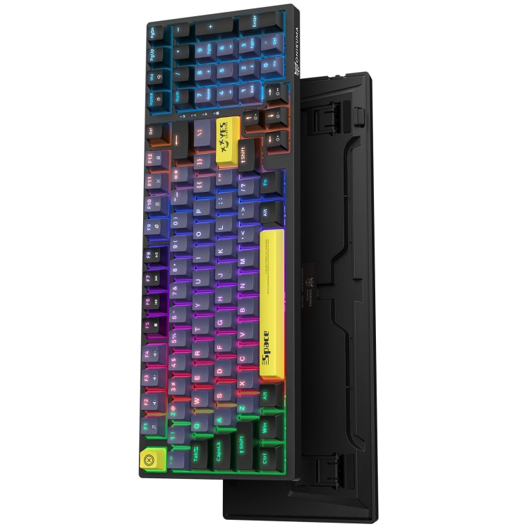 ONIKUMA G38 98 Keys RGB Lighting Wired Mechanical Keyboard, Type:Brown Switch(Black) - Wired Keyboard by ONIKUMA | Online Shopping South Africa | PMC Jewellery | Buy Now Pay Later Mobicred