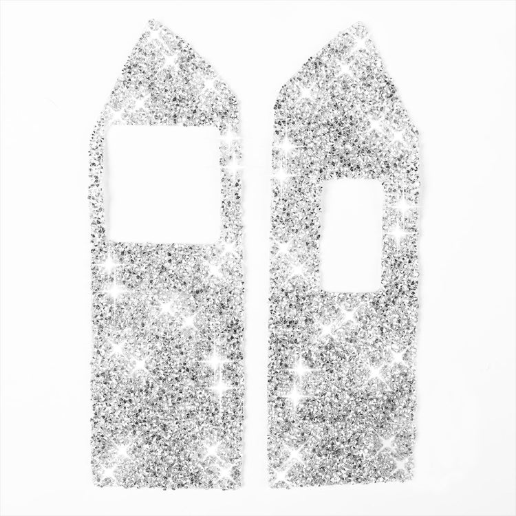 For Ford Mustang 2009-2013 3pcs Car Window Glass Lifter Panel Diamond Decoration Sticker, Left Hand Drive - Car Interior Mouldings by PMC TechLife | Online Shopping South Africa | PMC TechLife | Buy Now Pay Later Mobicred