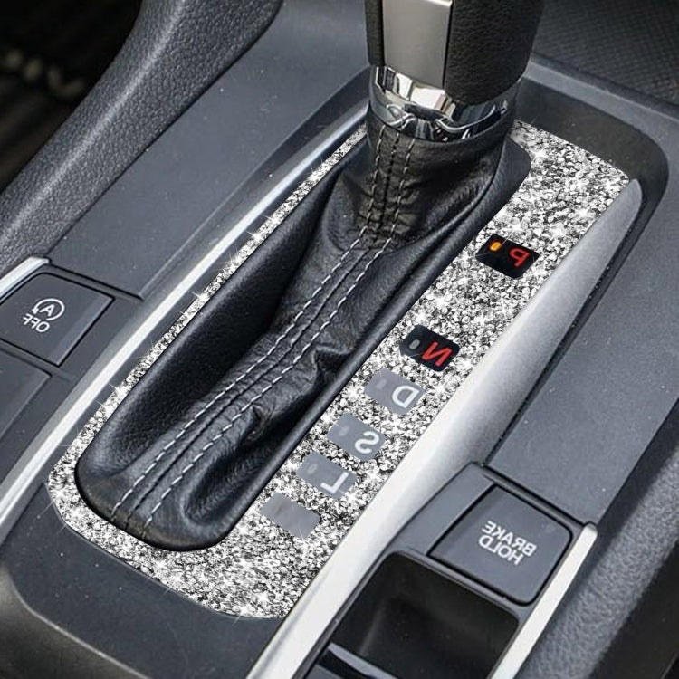 For Honda Civic 2016-2019 Car Gear Button Frame Diamond Decorative Sticker, Right-hand Drive - Car Interior Mouldings by PMC Jewellery | Online Shopping South Africa | PMC Jewellery | Buy Now Pay Later Mobicred