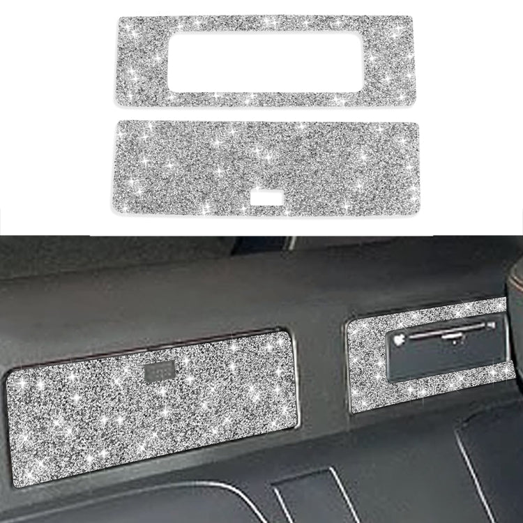 For Nissan 350Z 2003-2009 Car DVD Storage Box Diamond Decorative Sticker,Left and Right Drive Universal - Car Interior Mouldings by PMC Jewellery | Online Shopping South Africa | PMC Jewellery | Buy Now Pay Later Mobicred