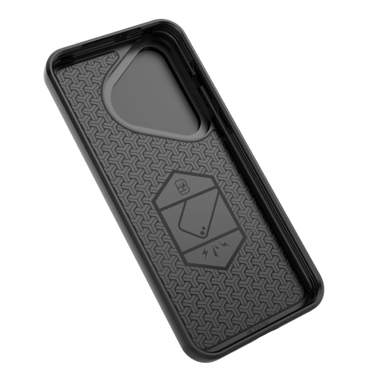 For Huawei Pura 70 Pro / Pura 70 Pro+ Sliding Camshield TPU + PC Shockproof Phone Case with Holder(Black) - Huawei Cases by PMC Jewellery | Online Shopping South Africa | PMC Jewellery | Buy Now Pay Later Mobicred