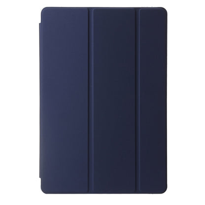 For Samsung Galaxy Tab S9 Ultra/S8 Ultra 3-Fold Clear Acrylic Leather Tablet Case(Dark Blue) - Galaxy Tab S9 Ultra Cases by PMC Jewellery | Online Shopping South Africa | PMC Jewellery | Buy Now Pay Later Mobicred