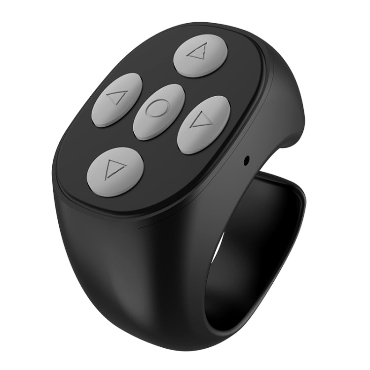 JX-05 5-button Bluetooth Remote Control Cellphone Smart Ring Remote Control(Black) - Phone Remote Control by PMC TechLife | Online Shopping South Africa | PMC TechLife