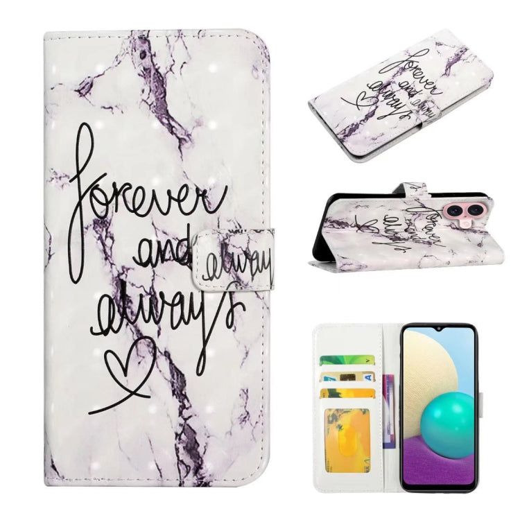 For iPhone 16 Oil Embossed 3D Drawing Leather Phone Case(Words Marble) - iPhone 16 Cases by PMC Jewellery | Online Shopping South Africa | PMC Jewellery | Buy Now Pay Later Mobicred