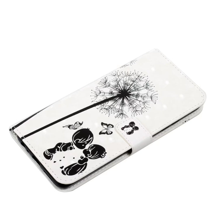 For iPhone 16 Plus Oil Embossed 3D Drawing Leather Phone Case(Couple Dandelion) - free shipping - PMC TechLife - Order now!