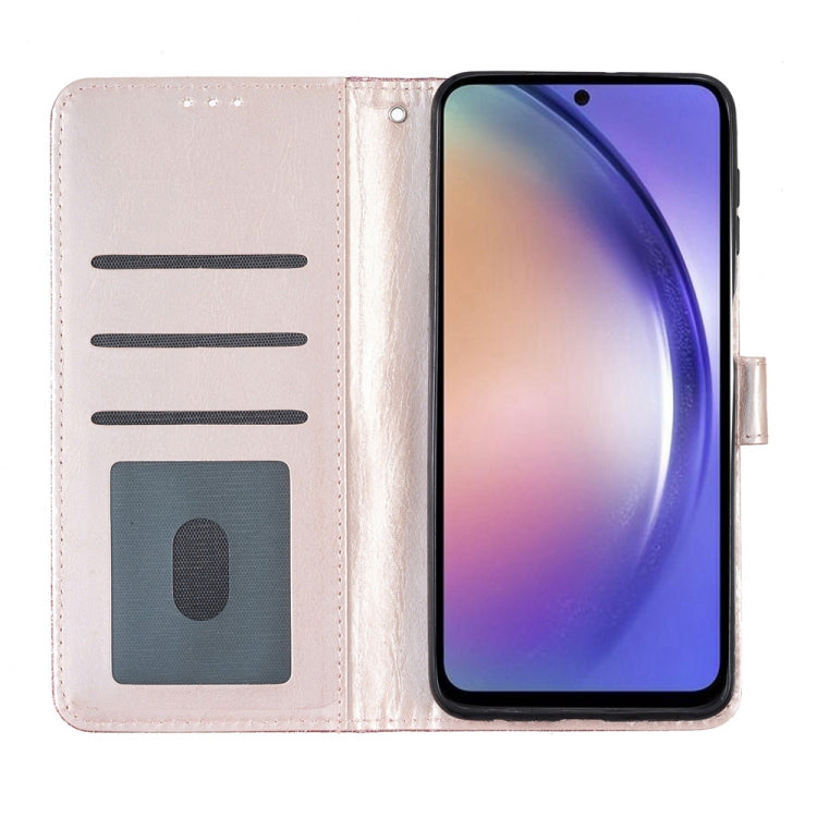 For Honor 90 Lite Glitter Powder Flip Leather Phone Case(Rose Gold) - Honor Cases by PMC TechLife | Online Shopping South Africa | PMC TechLife