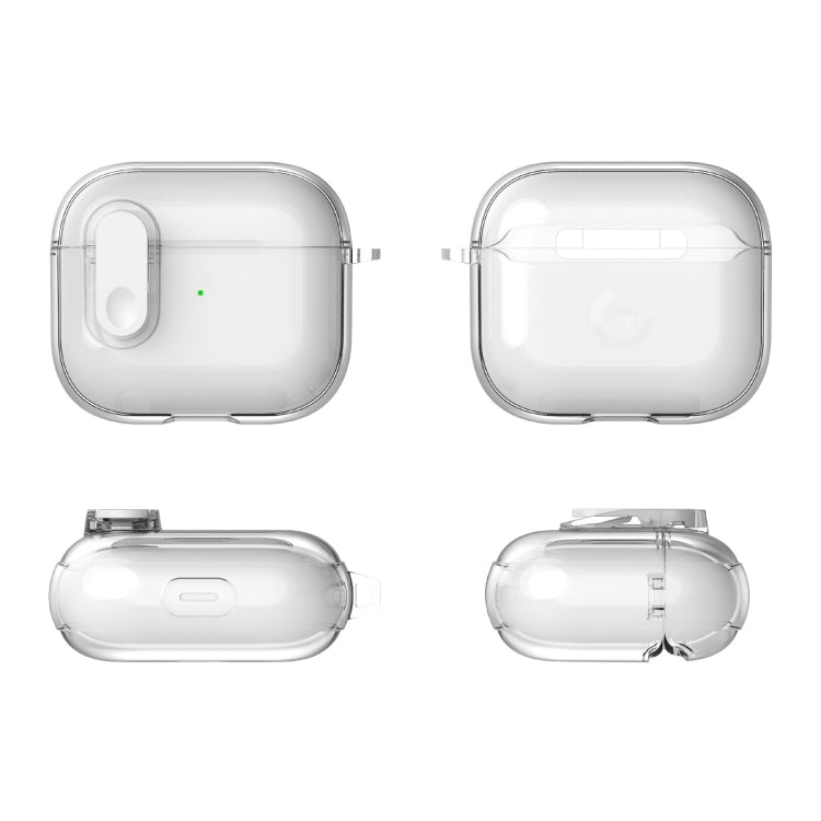 For AirPods Pro Ice Crystals Shockproof Earphone Protective Case(Blue) - For AirPods Pro by PMC Jewellery | Online Shopping South Africa | PMC Jewellery | Buy Now Pay Later Mobicred