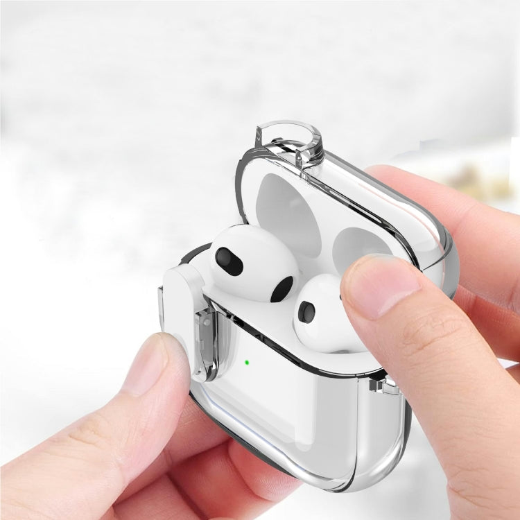For AirPods Pro Ice Crystals Shockproof Earphone Protective Case(Blue) - For AirPods Pro by PMC Jewellery | Online Shopping South Africa | PMC Jewellery | Buy Now Pay Later Mobicred