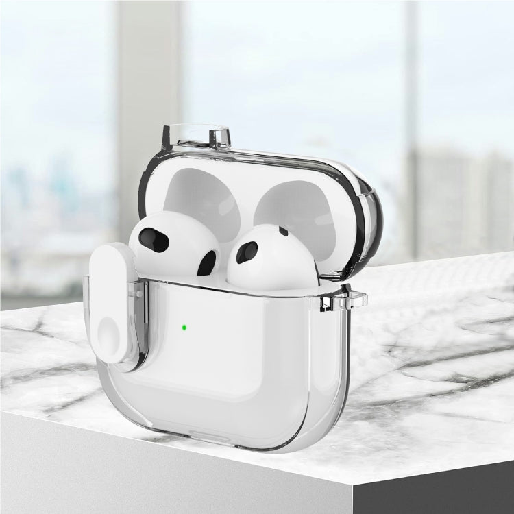 For AirPods Pro Ice Crystals Shockproof Earphone Protective Case(Blue) - For AirPods Pro by PMC Jewellery | Online Shopping South Africa | PMC Jewellery | Buy Now Pay Later Mobicred