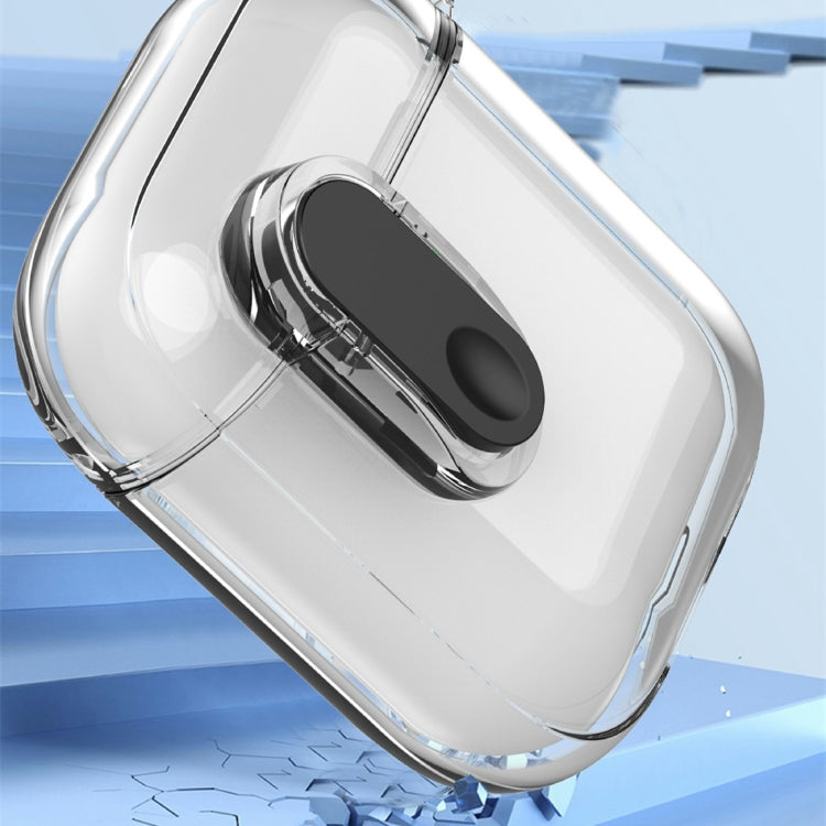 For AirPods 1 / 2 Ice Crystals Shockproof Earphone Protective Case(Grey) - For AirPods 1/2 by PMC Jewellery | Online Shopping South Africa | PMC Jewellery | Buy Now Pay Later Mobicred
