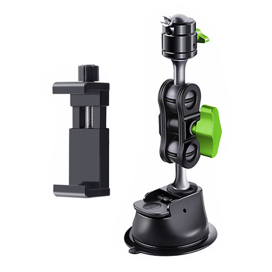 Single Suction Cup Pea Clamp Arm Holder 23cm with Knob Phone Clamp - Car Holders by PMC Jewellery | Online Shopping South Africa | PMC Jewellery | Buy Now Pay Later Mobicred