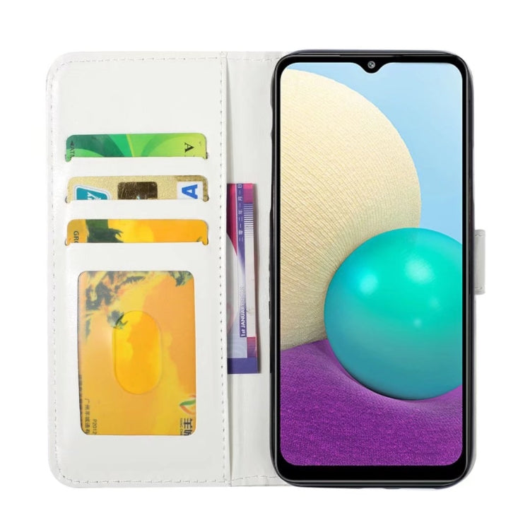 For OPPO A58 Oil Embossed 3D Drawing Leather Phone Case(Blue Butterflies) - OPPO Cases by PMC TechLife | Online Shopping South Africa | PMC TechLife